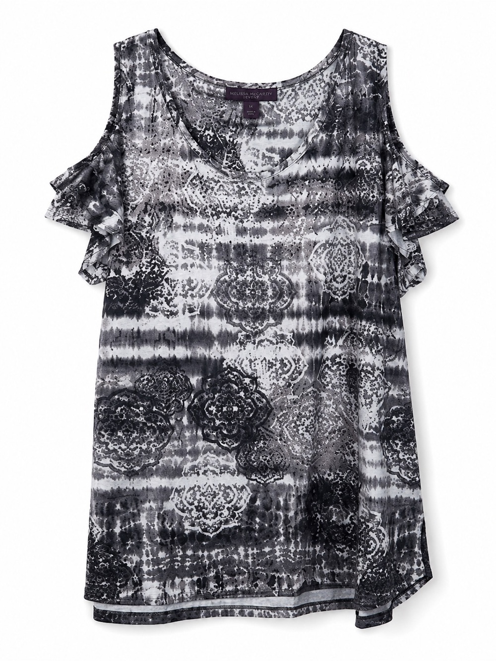 Gloria Vanderbilt Size XL Embellished Top